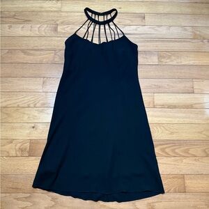 Vintage Halter Little Black Dress